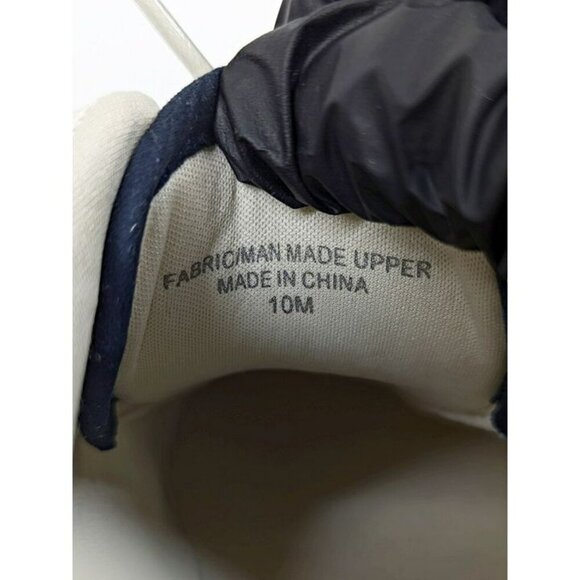 J/Slides Charlene Women's Navy Beige Whipstitch Sneaker Size 9&10 **Please Read* - Picture 10 of 10